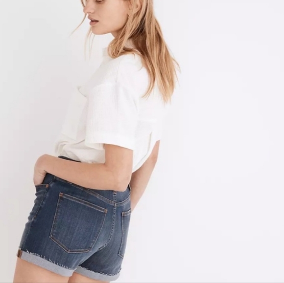 NWOT Madewell Distressed Shorts - Picture 3 of 13